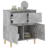 Betongraues Sideboard Tirsin 60x35x70cm (Holz)
