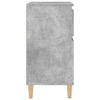 Betongraues Sideboard Tirsin 60x35x70cm (Holz)