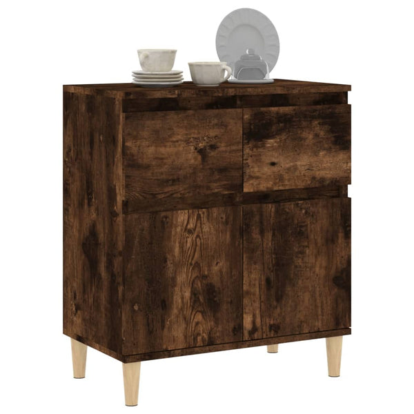 Rauchfarbener Eichenschrank Tirsin 60x35x70cm (Holz)