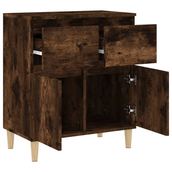 Rauchfarbener Eichenschrank Tirsin 60x35x70cm (Holz)