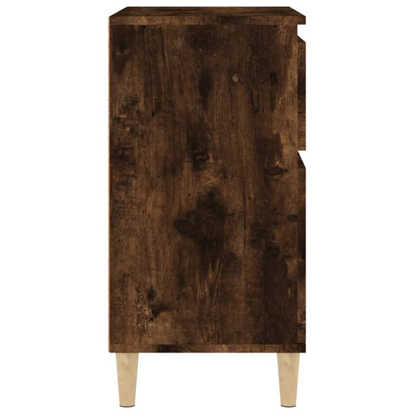 Rauchfarbener Eichenschrank Tirsin 60x35x70cm (Holz)