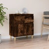 Rauchfarbener Eichenschrank Tirsin 60x35x70cm (Holz)