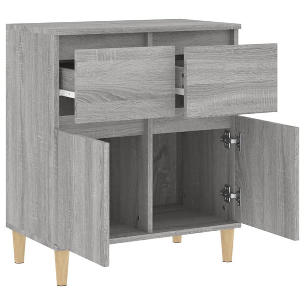Harmaa senkki Tirsin 60x35x70cm (puinen)