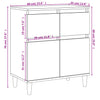 Harmaa senkki Tirsin 60x35x70cm (puinen)