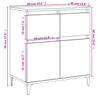 Weiße Kommode Stamita 60x35x70cm (Holz)