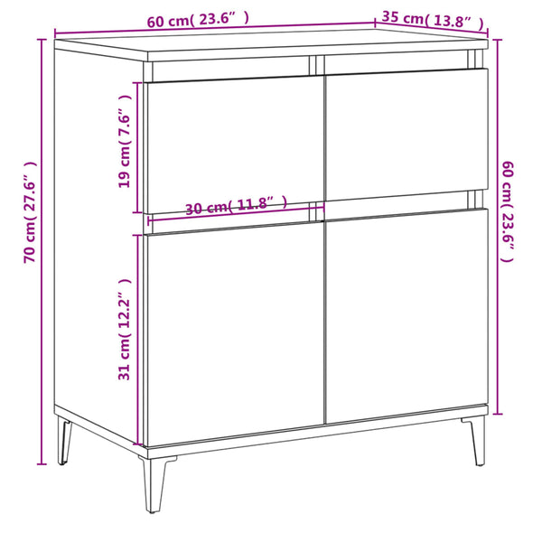 Sideboard Savutammi Stamita 60x35x70cm (Holz)