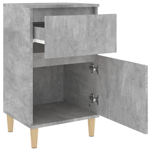 Nachttische Betonoptik Drury 40x35x70cm (2 Stück)