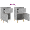 Nachttische Betonoptik Drury 40x35x70cm (2 Stück)