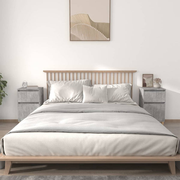 Nachttische Betonoptik Drury 40x35x70cm (2 Stück)