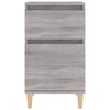 Graue Nachttische Drury 40x35x70cm (2 Stück Sonoma)