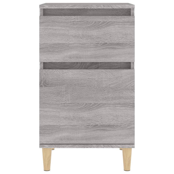 Graue Nachttische Drury 40x35x70cm (2 Stück Sonoma)