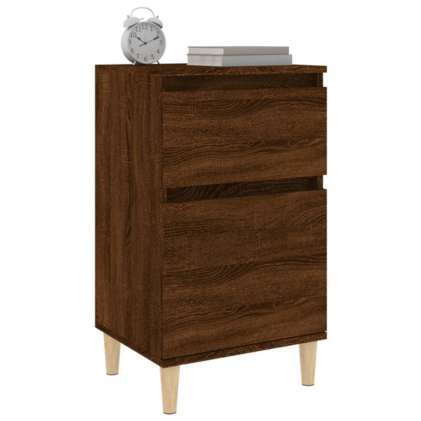 Nachttische Drury Eiche braun 40x35x70 (2 Stück)