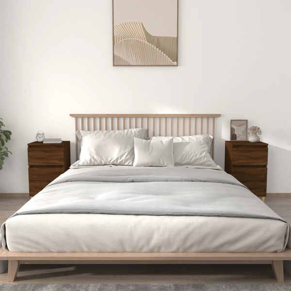 Nachttische Drury Eiche braun 40x35x70 (2 Stück)