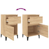 Nachttische Tecluta Sonoma-Eiche 40x35x70cm (2 St.)