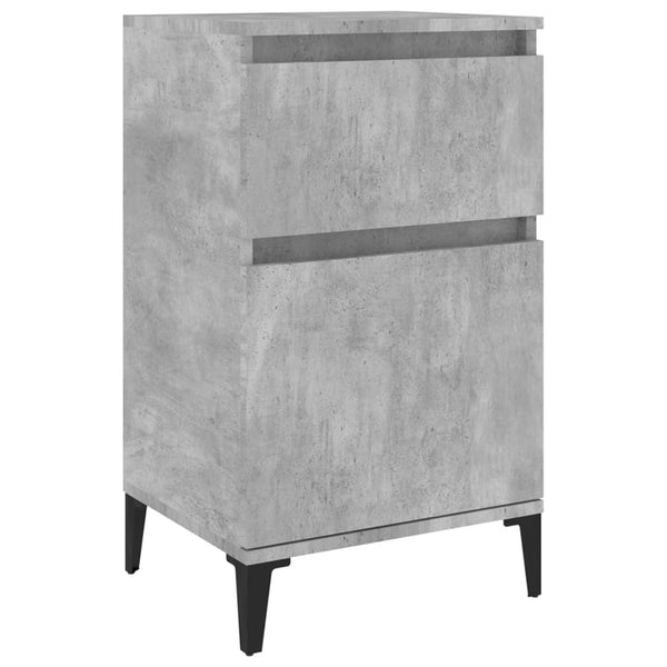 Nachttisch Tecluta in Betonoptik 40x35x70cm