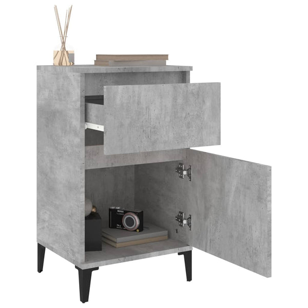 Nachttisch Tecluta in Betonoptik 40x35x70cm