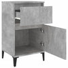 Nachttische Tecluta 40x35x70cm Betongrau (2 St.)