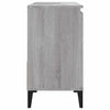 Grauer Badezimmerschrank Marituta 65x33x60cm (Holz)