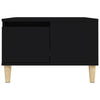 Schwarzer Couchtisch Energo 55x55x36,5cm (Holz)