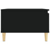 Schwarzer Couchtisch Energo 55x55x36,5cm (Holz)