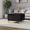 Schwarzer Couchtisch Energo 55x55x36,5cm (Holz)