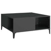 Couchtisch Marnela 80x80x36,5cm (Holz), schwarz