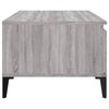 Grauer Couchtisch Shanelle 90x50x36,5cm (Holz)
