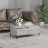 Grauer Couchtisch Shanelle 90x50x36,5cm (Holz)