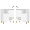 Weißes Sideboard Anelize 60x35x70cm (Holz)