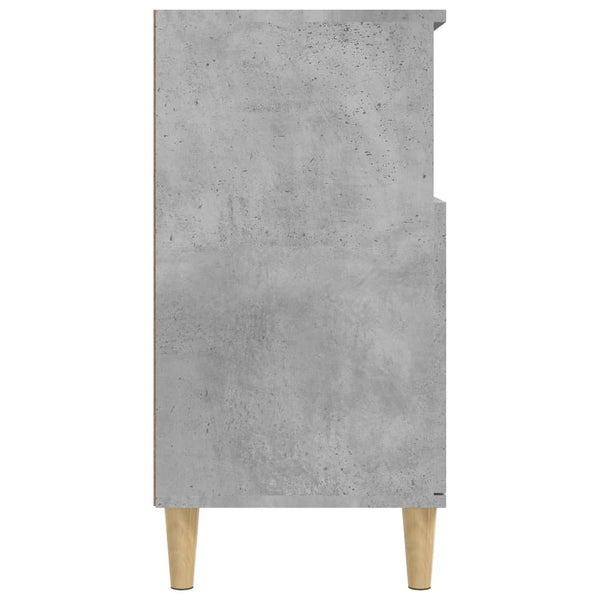 Betongraues Sideboard Anelize 60x35x70cm (Holz)