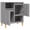Harmaa senkki Anelize 60x35x70cm (puinen)