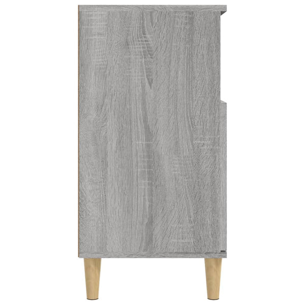 Harmaa senkki Anelize 60x35x70cm (puinen)