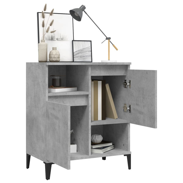 Kommode Bell Beton-Grau 60x35x70cm (Holz)