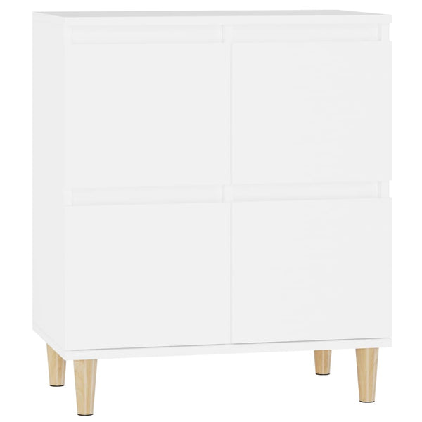 Valkoinen senkki Tristana 60x35x70cm (puinen)