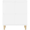 Valkoinen senkki Tristana 60x35x70cm (puinen)