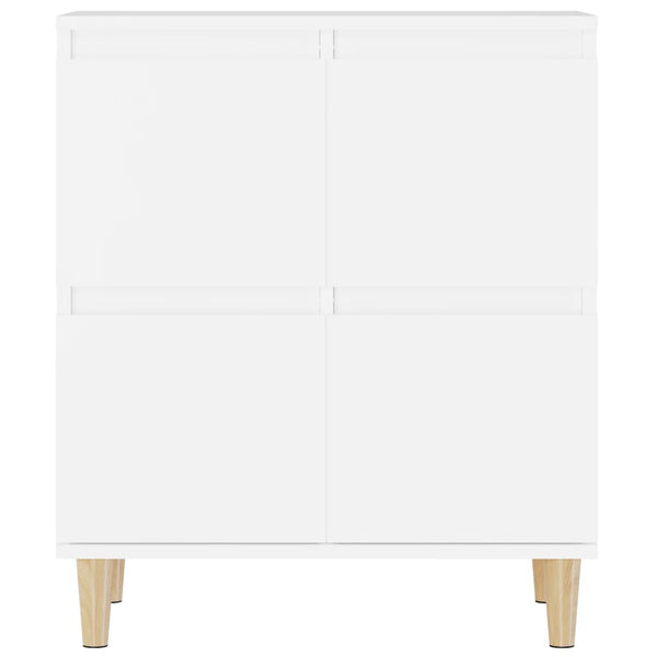 Valkoinen senkki Tristana 60x35x70cm (puinen)