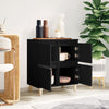 Schwarzes Sideboard Tristana 60x35x70cm (Holz)