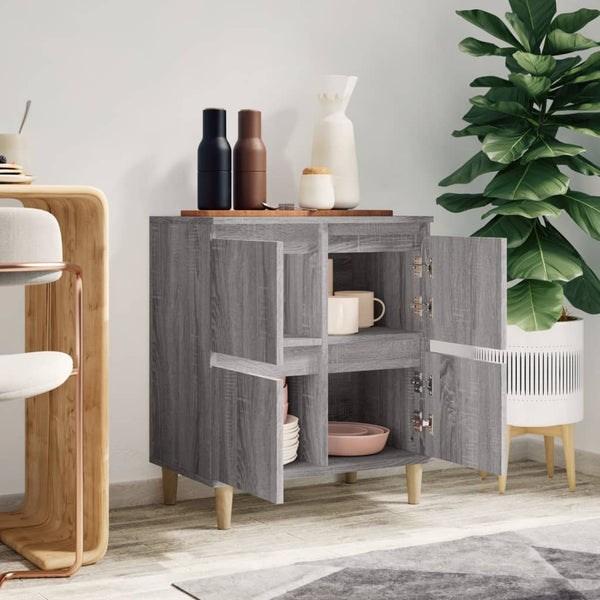 Graues Sideboard Tristana 60x35x70cm (Holz)