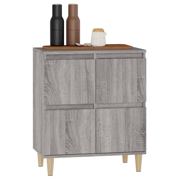 Graues Sideboard Tristana 60x35x70cm (Holz)