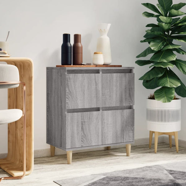 Graues Sideboard Tristana 60x35x70cm (Holz)