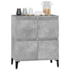 Betongraues Sideboard Saviton 60x35x70cm (Holz)