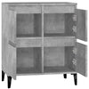 Betongraues Sideboard Saviton 60x35x70cm (Holz)