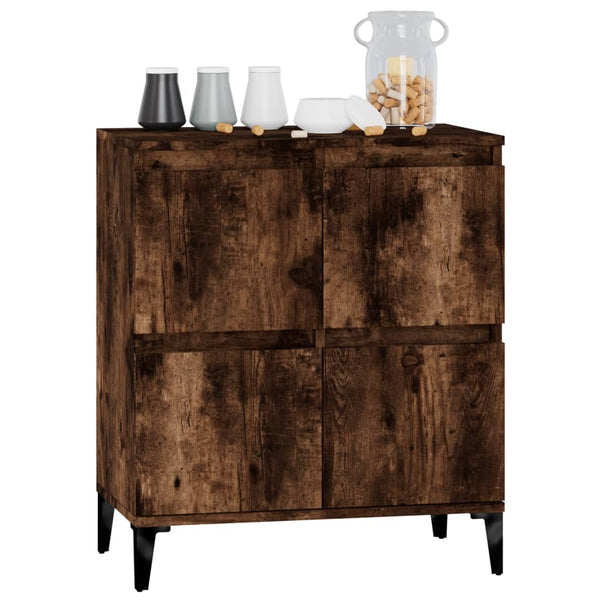 Räuchereiche Sideboard Saviton 60x35x70cm (Holz)