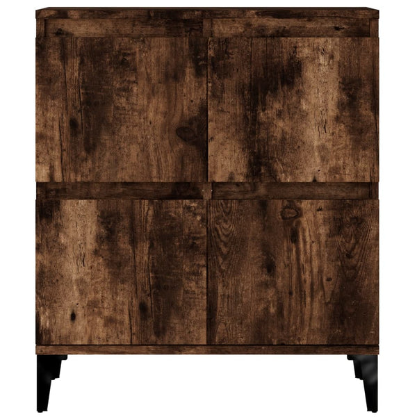 Räuchereiche Sideboard Saviton 60x35x70cm (Holz)