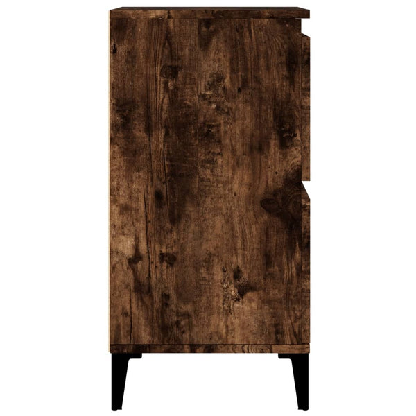 Räuchereiche Sideboard Saviton 60x35x70cm (Holz)