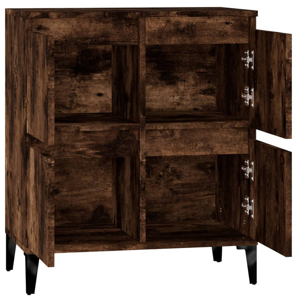 Räuchereiche Sideboard Saviton 60x35x70cm (Holz)