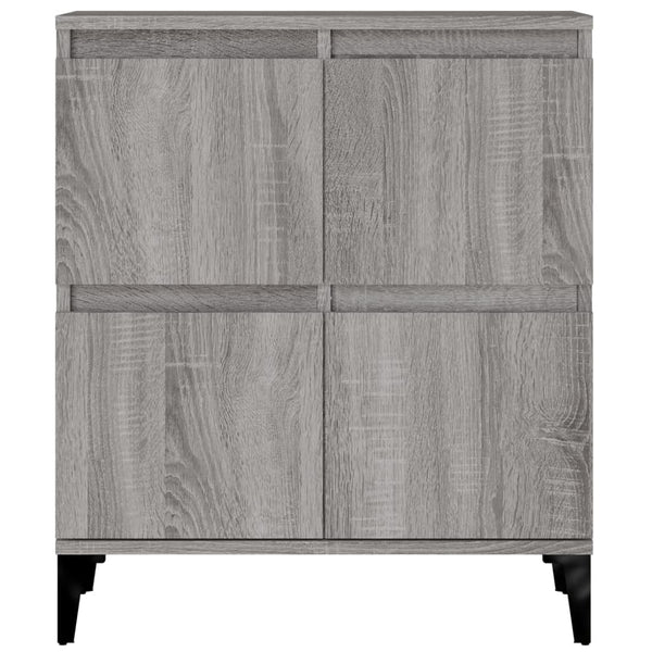 Graues Sideboard Saviton 60x35x70cm (Holz)