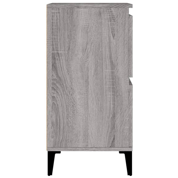 Graues Sideboard Saviton 60x35x70cm (Holz)