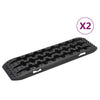Schwarze Antirutschmatte Siretul 106x30,5x7cm (2 Stück Nylon)
