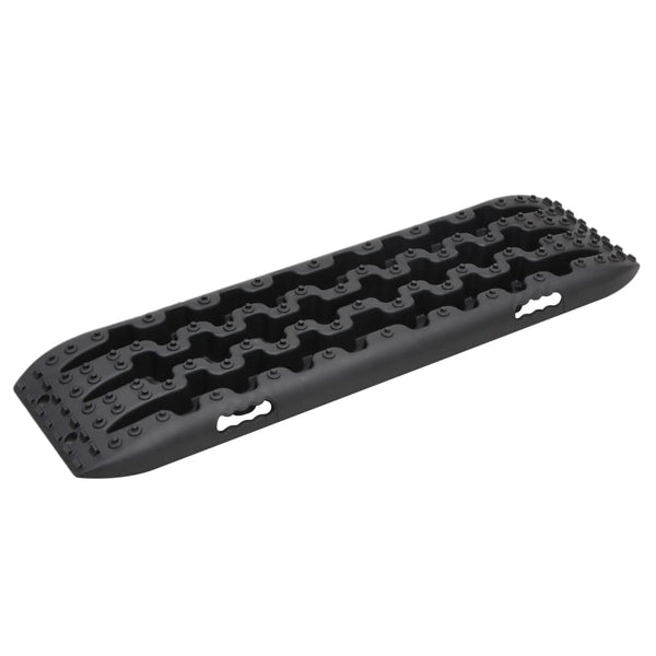 Schwarze Antirutschmatte Siretul 106x30,5x7cm (2 Stück Nylon)